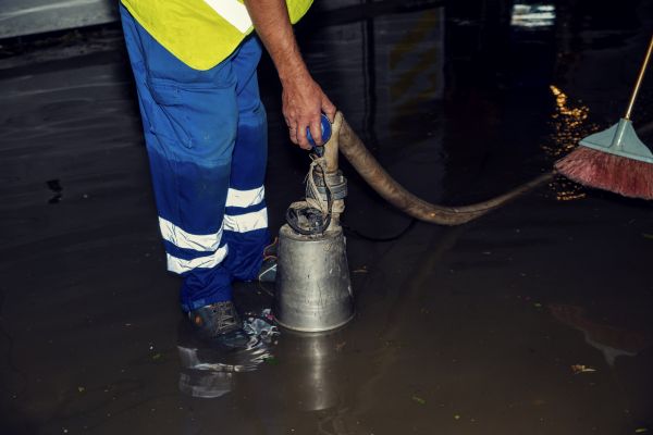 Basement Water Removal in Irving