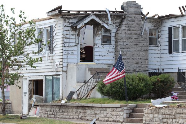 Tornado Damage Recovery in Irving